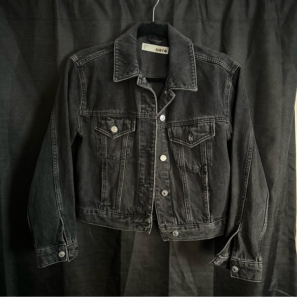 Topshop moto Jean jacket